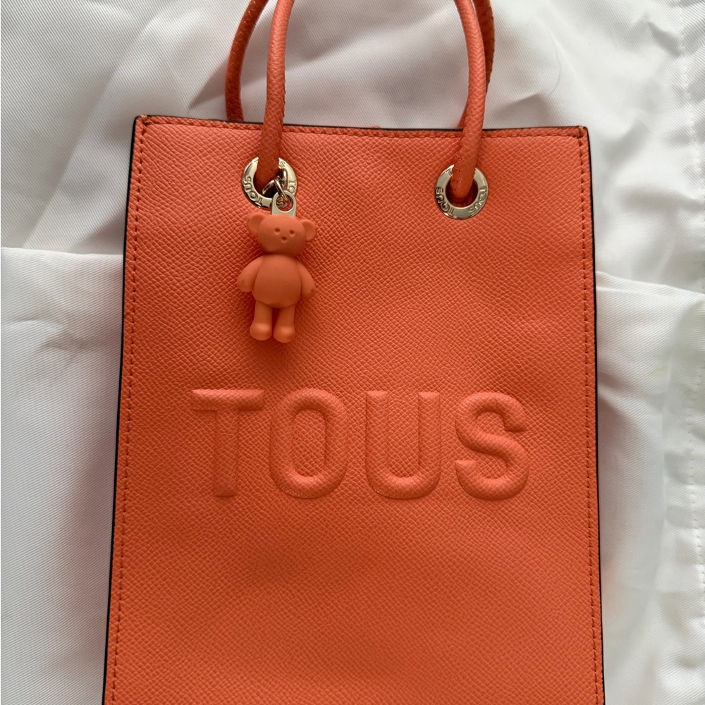 Tous Coral Tote Bag